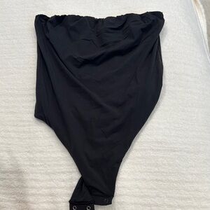 Skims Black Strapless Bodysuit